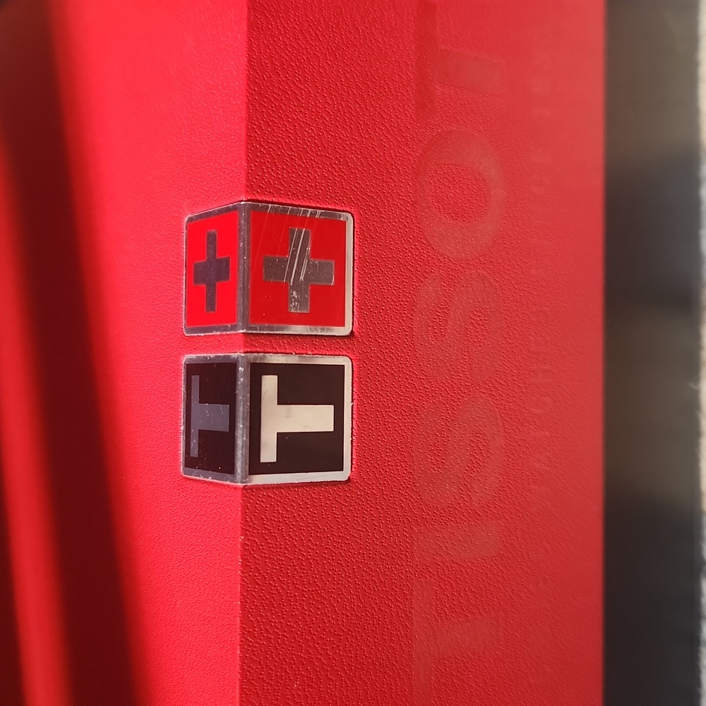 Tissot Men's Black and Red Chronograph Watch - Picture 3 of 5